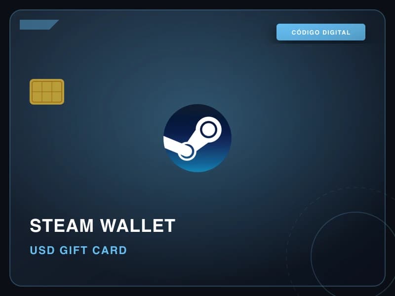 Steam Wallet 10 USD